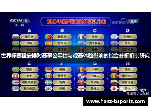 世界杯赛程安排对赛事公平性与观赛体验影响的综合分析机制研究 世界杯赛程安排对赛事公平性与观赛体验影响的综合分析机制研究